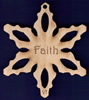 Faith Inspirational Snowflake