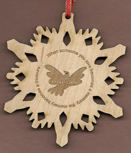 Memorial Snowflake Dove #1